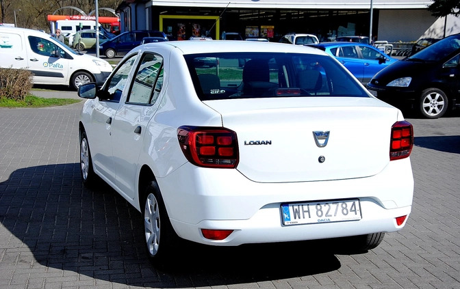 Dacia Logan cena 35900 przebieg: 54000, rok produkcji 2019 z Wleń małe 106